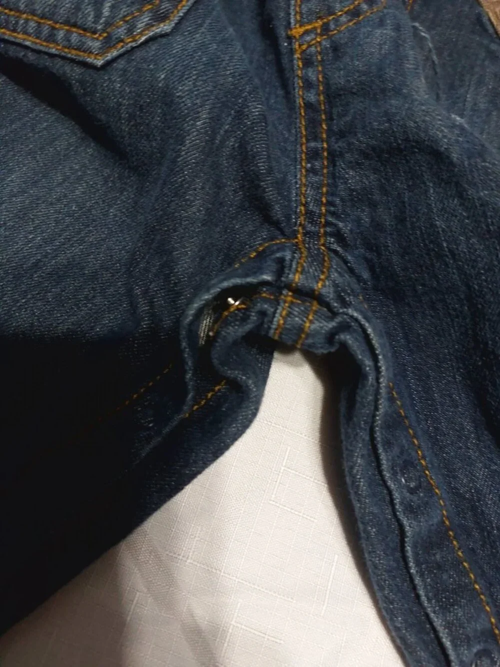Gymboree Boys 12-18M Fox Denim Overalls 2013 Vintage Bibs